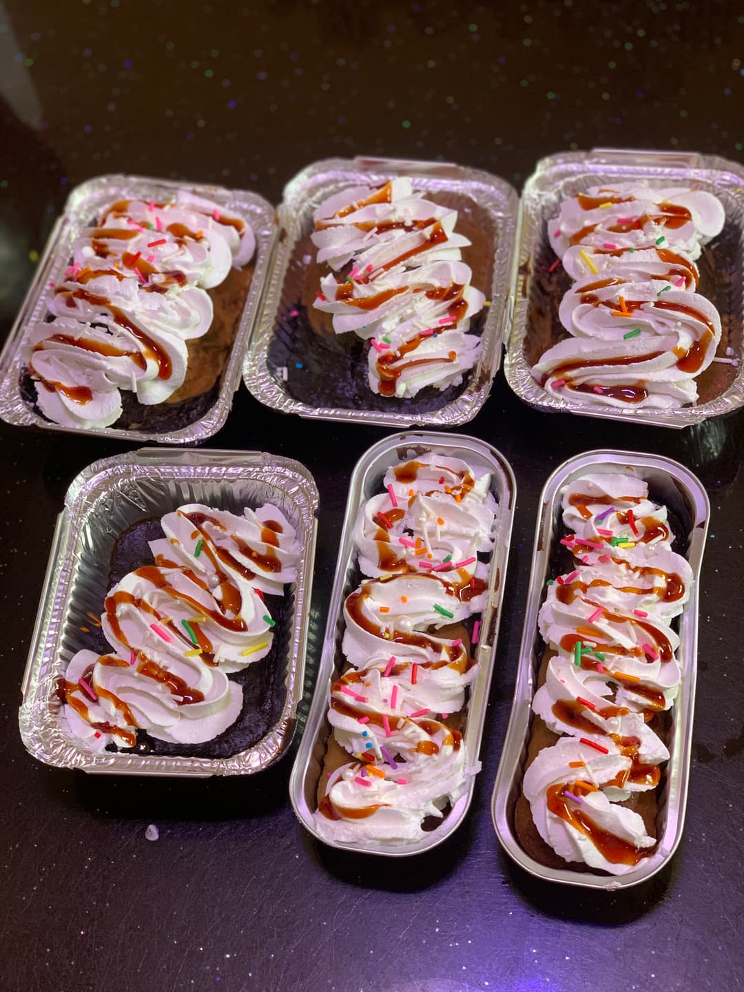 Foil cake