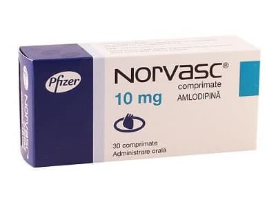 Amlodipine (Norvasc) 10mg