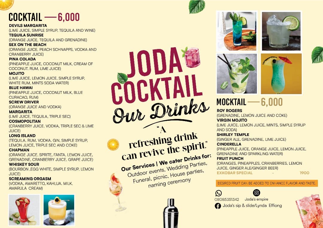 Menu d lite 