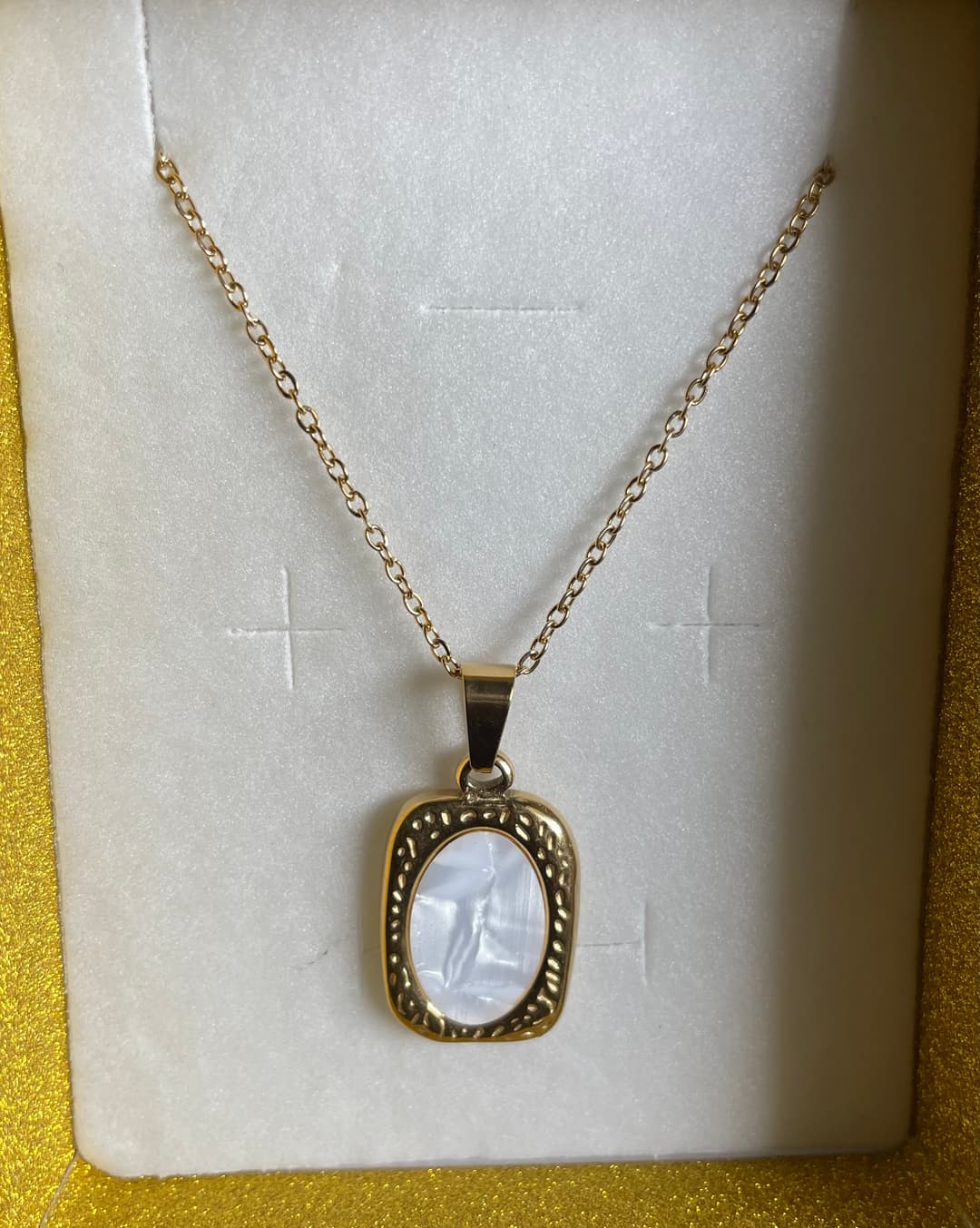 Encapsulated necklace 